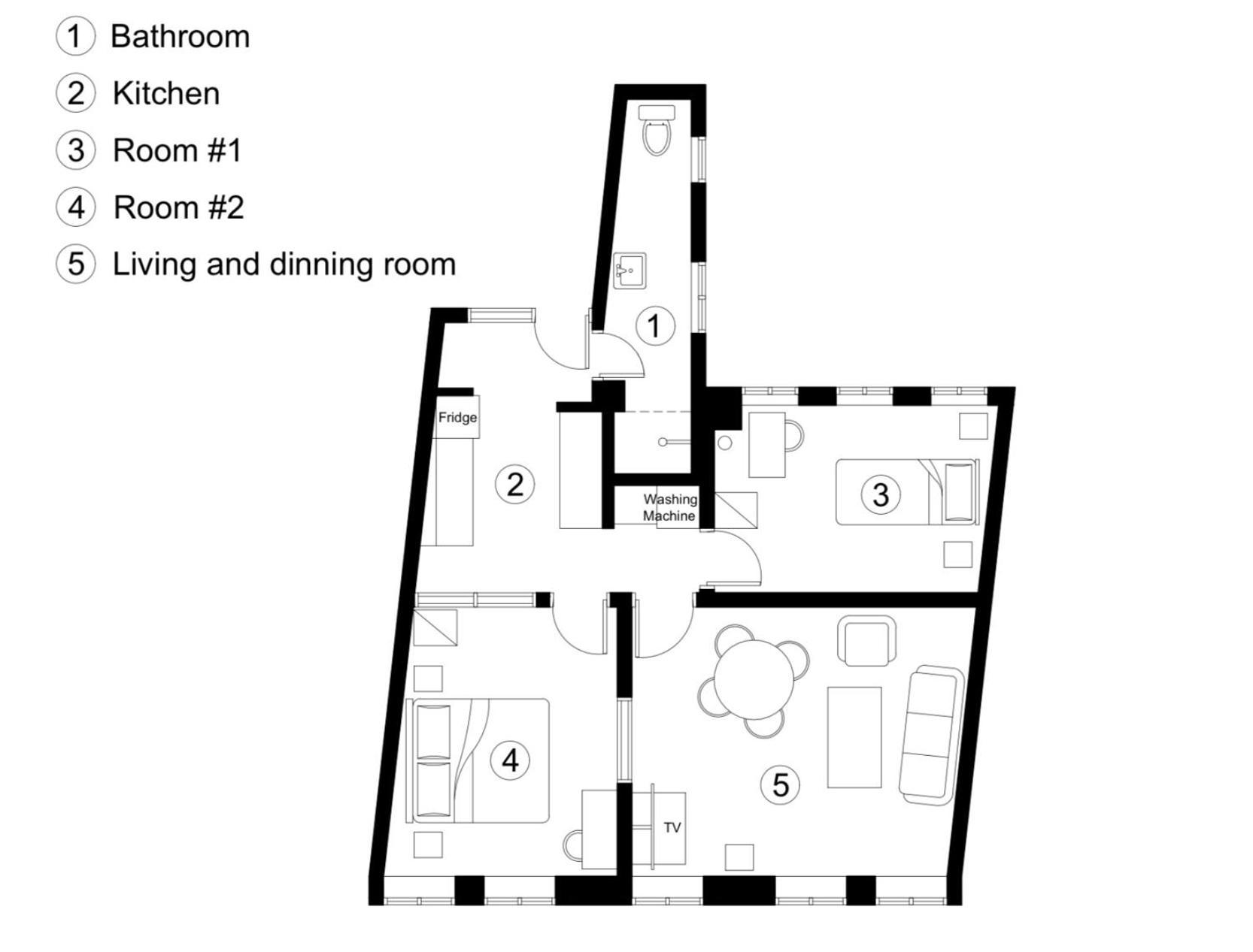 Brooklyn Penthouse Lejlighed København Eksteriør billede